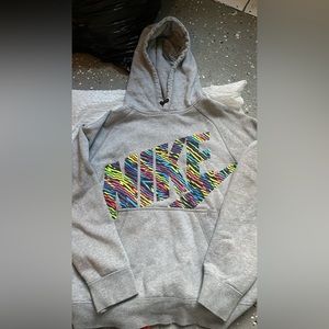 Grey Nike Hoddie